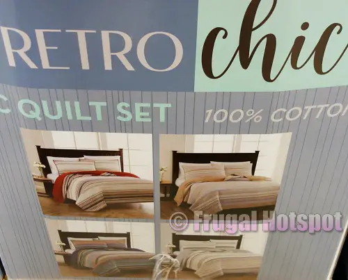 Retro Chic Cotton Quilt Set | Costco