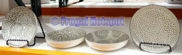 Signature Housewares Stoneware Bowl Set | Costco Display