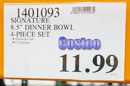 Signature Housewares Stoneware Bowl Set | Costco Price