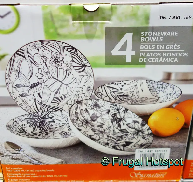 Signature Housewares Stoneware Bowls | Costco