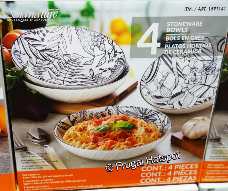 Signature Housewares Stoneware Bowls | Costco