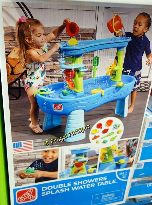 Step 2 Double Showers Splash Water Table Costco Sale!