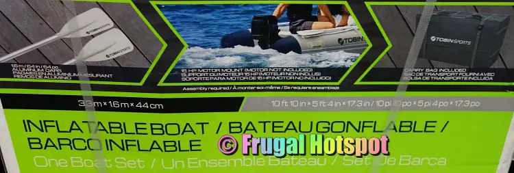 Tobin Sports Inflatable Boat | Costco 2