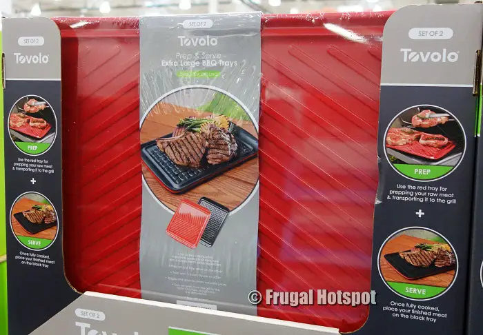 Tovolo Prep & Serve Extra Large BBQ Tray 2-Pack | Costco