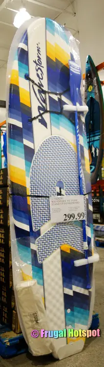 Wavestorm 9'6 Expedition Stand Up Paddle Board | Costco Display