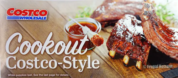 Costco Style Cookout Coupon Book JUNE 2021 JULY 2021 Cover