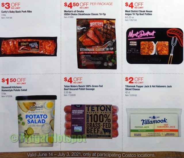 Costco Style Cookout Coupon Book: June 14, 2021 - July 3, 2021