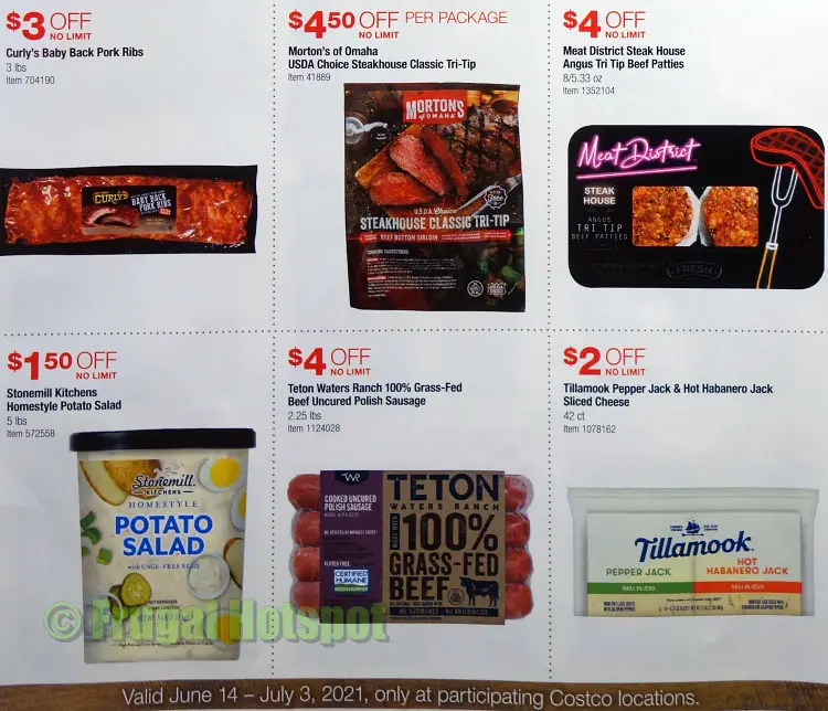 Costco Style Cookout Coupon Book JUNE 2021 JULY 2021 | P1b