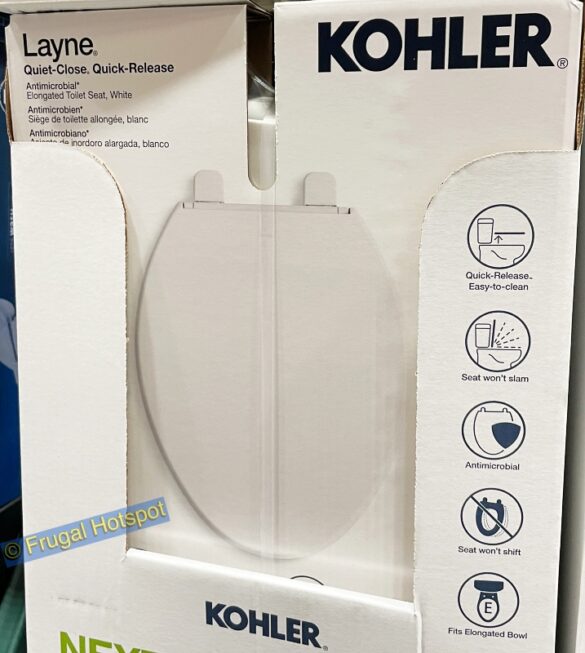 Kohler Toilet Seat (Antimicrobial) Costco Sale! Frugal Hotspot