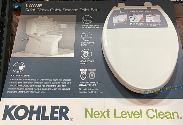 Kohler Toilet Seat (Antimicrobial) Costco Sale! Frugal Hotspot