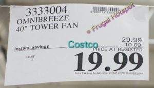 omnibreeze tower fan omnibreeze tower fan