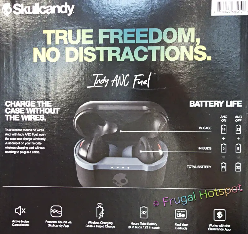 Skullcandy Indy ANC Fuel True Wireless Earphones | Costco