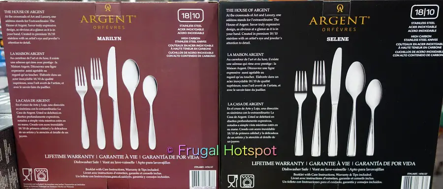 Argent Orfevres 20-Piece Flatware Marilyn and Selene | Costco