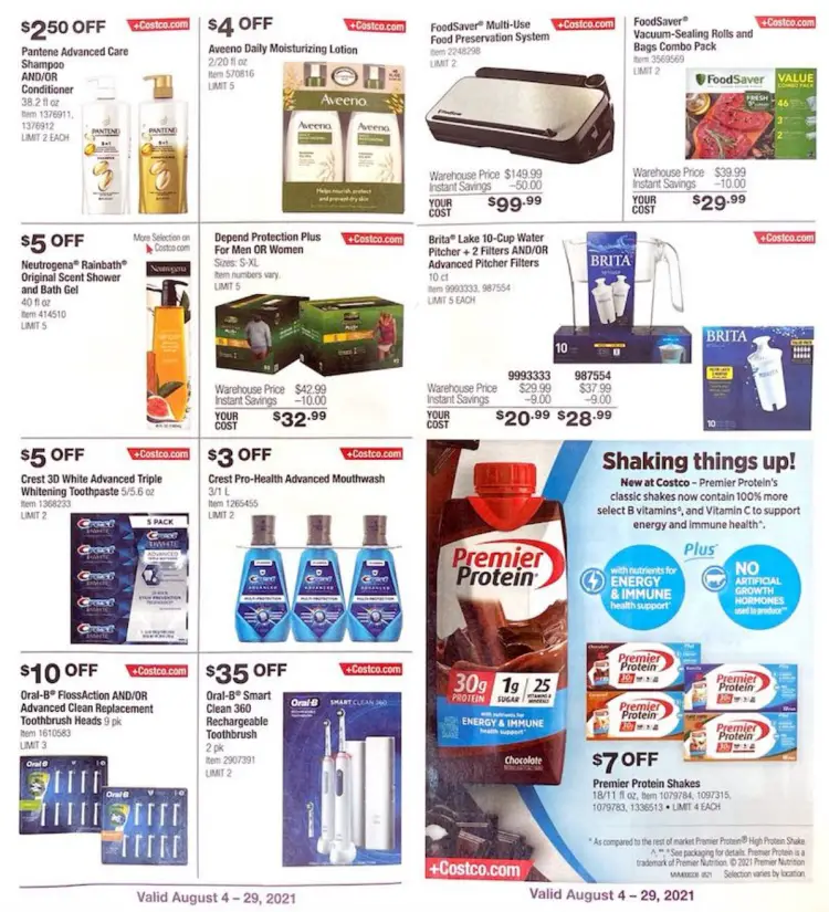 Costco Coupon Book AUGUST 2021 | Page 2