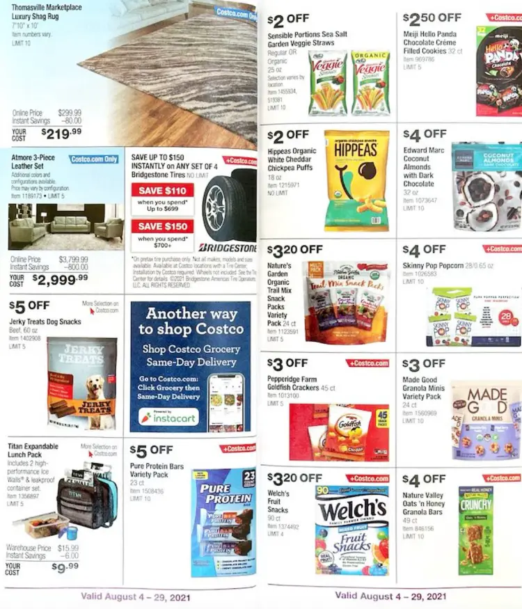 Costco Coupon Book AUGUST 2021 | Page 7