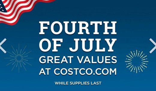 Costco.com 4th of July sale 2021