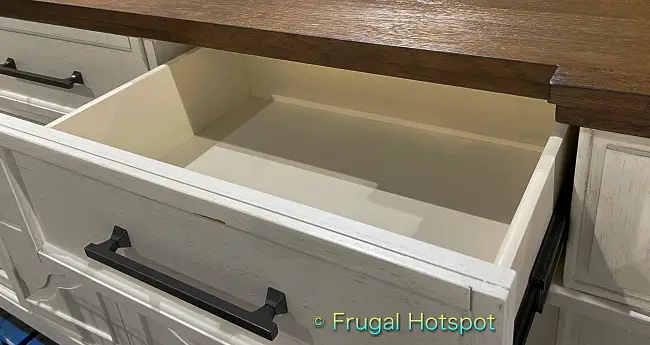 Craft and Main Cordoba Accent Cabinet drawer | Costco Display