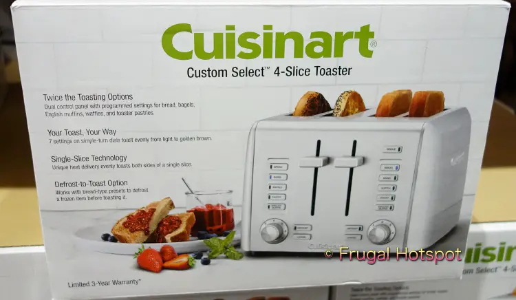 Cuisinart Custom Select 4-Slice Toaster | Costco