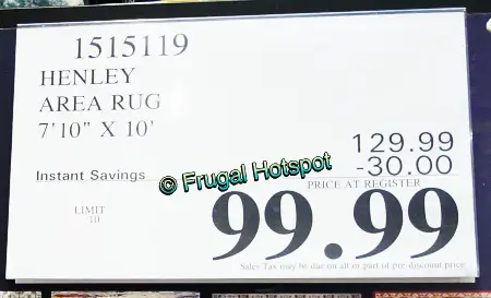 Gertmenian Henley Area Rug 7'10 x 10' | Costco Sale Price