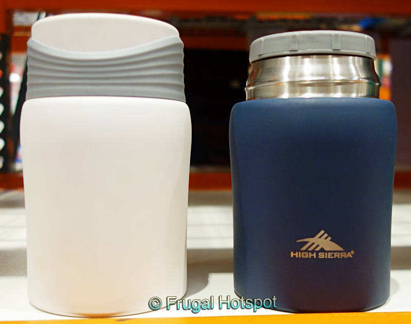 High Sierra Insulated Food Jar 2-Pack | white and blue | Costco Display