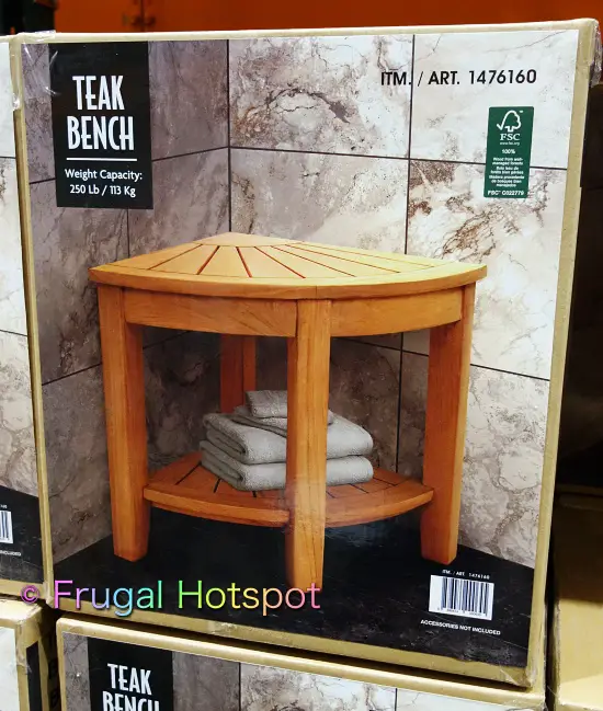 Ivena Gaston Teak Corner Bench | Costco