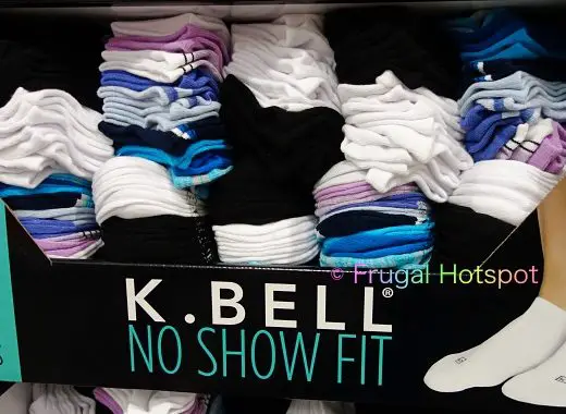 K. Bell No Show Socks 10-Pairs | Costco