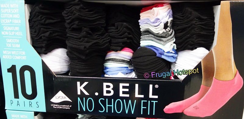 K. Bell No Show Socks | Costco