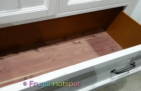 Kitteridge Door Chest by Universal Broadmoore cedar drawer | Costco Display