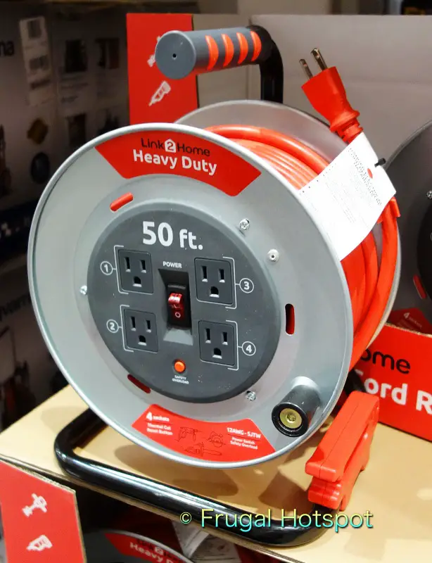 Link2Home Heavy Duty Cord Reel | Costco Display