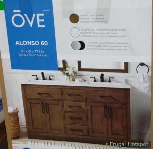 OVE Alonso Bathroom Vanity at Costco! | Frugal Hotspot
