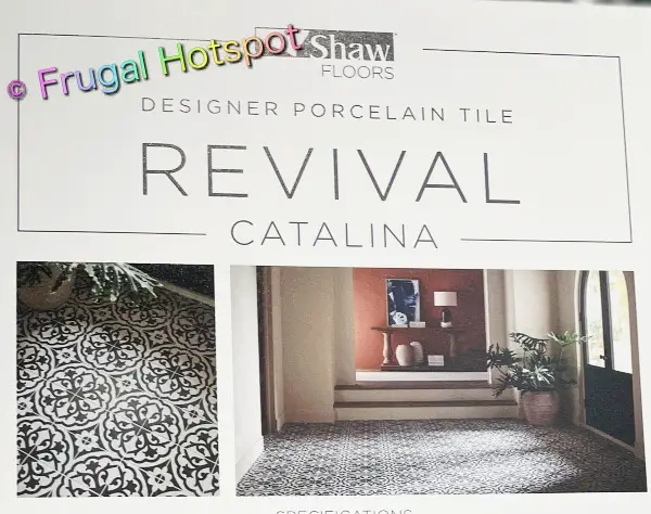 Revival Catalina Designer Porcelain Tile by Shaw Floors at Costco
