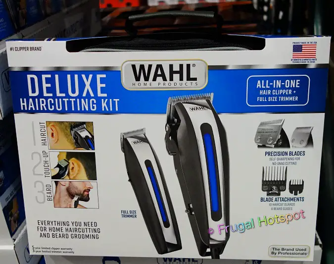 Wahl Deluxe Hair Cutting Kit with Hair Clipper and Beard Trimmer | Costco