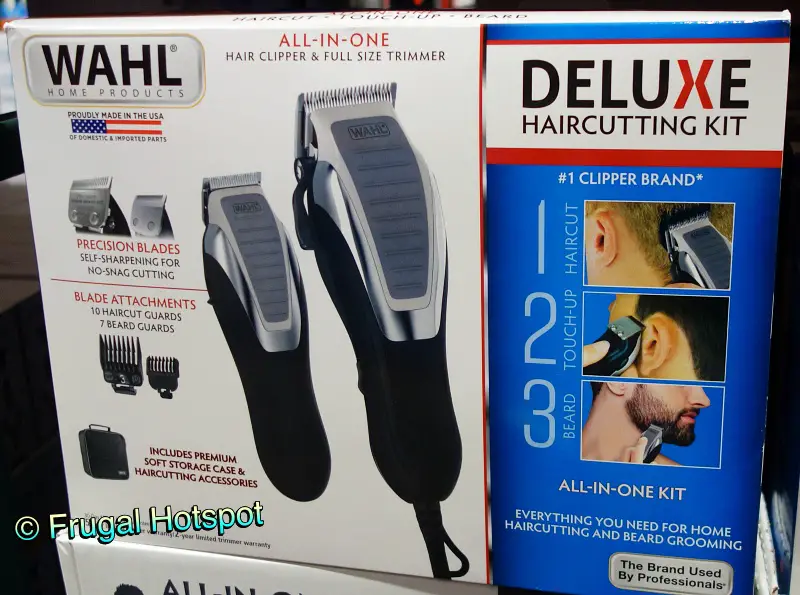 Wahl Deluxe Haircutting Kit with Hair Clipper and Full Size Trimmer | Costco