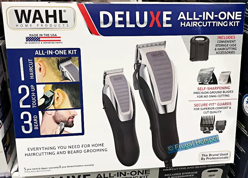 Wahl Deluxe Haircutting Kit with Hair Clipper and Trimmer | Costco 3398697