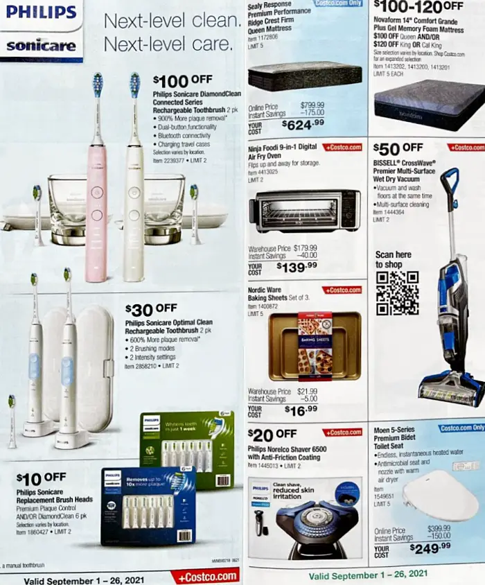 Costco Coupon Book SEPTEMBER 2021 Page 9 a