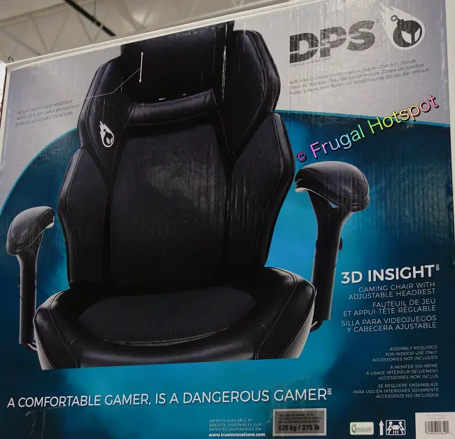 DPS 3D Insight Gaming Chair by True Innovations | Costco