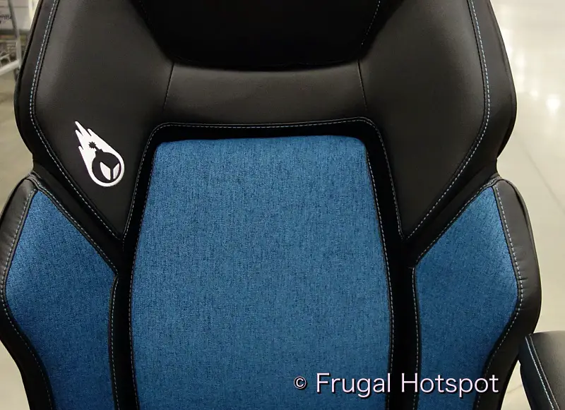 DPS 3D Insight Gaming Chair by True Innovations | stitching detail | Costco Display