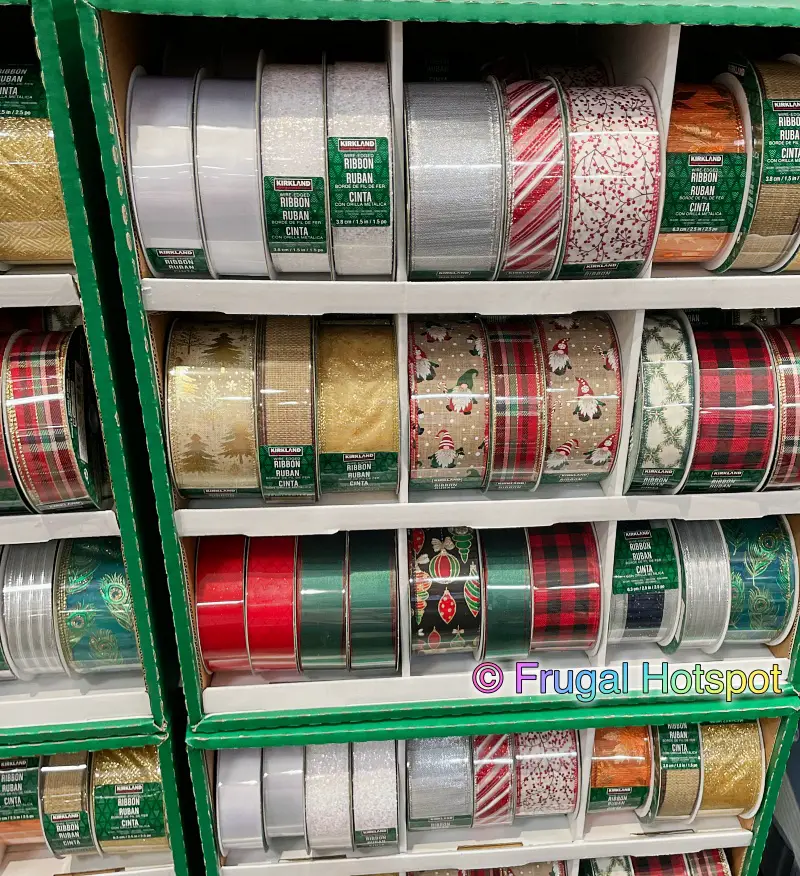 Kirkland Signature Wire Edged Ribbon 50 Yards | various designs | Costco