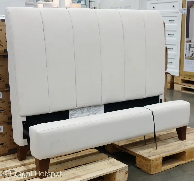 Northridge Home Piper Glen Upholstered Queen Bed | Costco Display