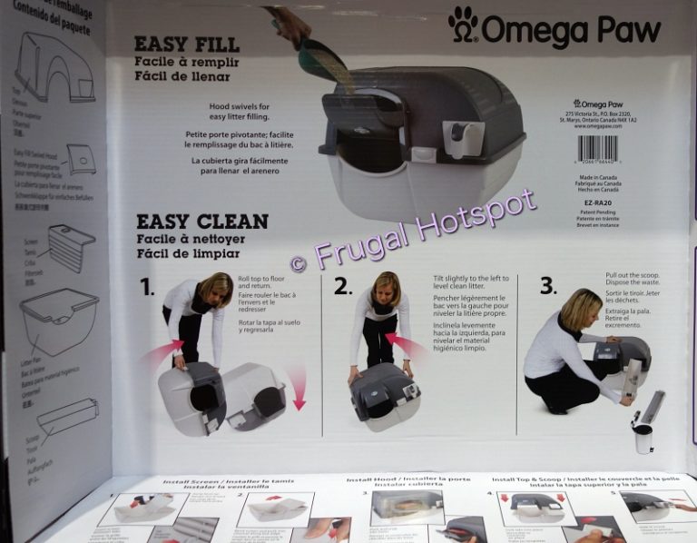 Omega Paw SelfCleaning Litter Box at Costco! Frugal Hotspot