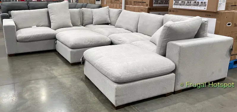 Thomasville Lowell Modular Sectional At, Thomasville Leather Sectional