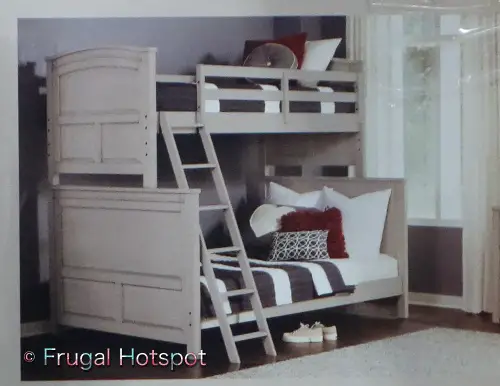 Universal Broadmoore Furniture Wingate Twin Over Full Bunkbed | Costco