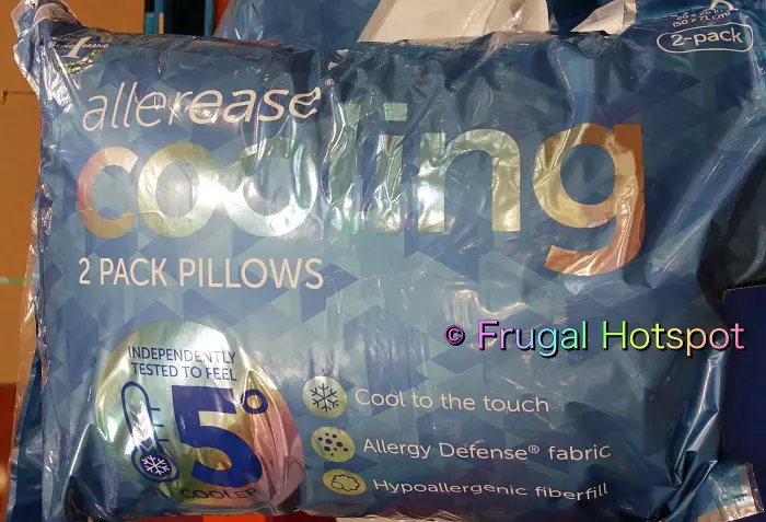 Allerease Cooling Pillows 2 Pack | Costco