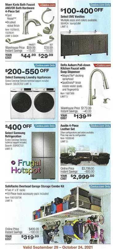 Costco Coupon Book OCTOBER 2021 (9 29 21 through 10 24 21) | Page 12