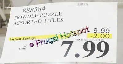 Costco Dowdle Jigsaw Puzzle | Costco Sale Price