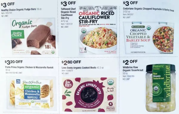 Costco ORGANIC Coupon Book SEPTEMBER 2021 Page 4 A