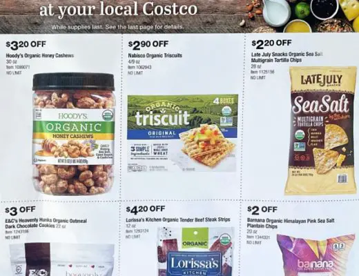 Costco Organic Coupon Book SEPTEMBER 2021 Page 1