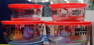 Hello Kitty Pyrex Glass Food Storage is Back at Costco!