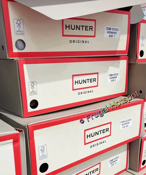Hunter Ladies Original Tall Matte Rain Boot Boxes | Costco