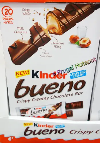 Kinder Bueno Crispy Creamy Chocolate Bar | Costco